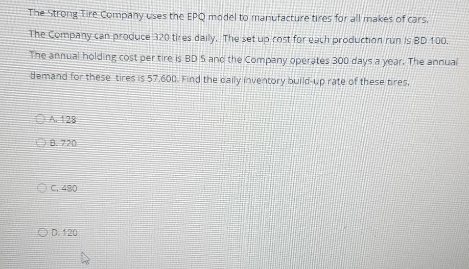 quickly please The Strong Tire Company uses the