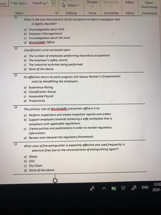 mal Editor Open Grammarly Grammarly Editor 1 No