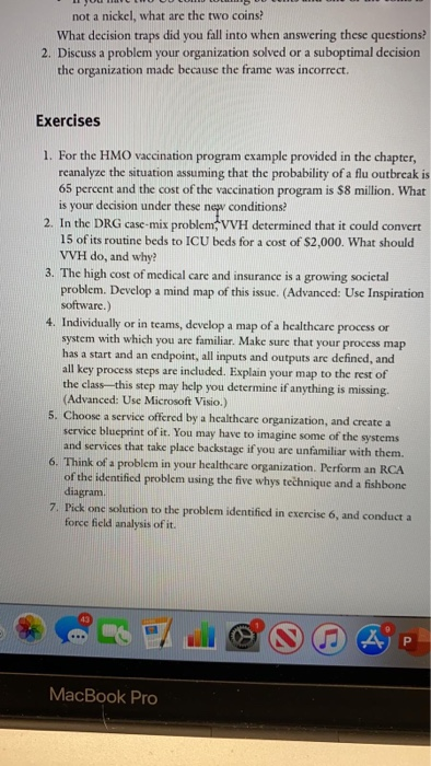 not a nickel, what are the two coins? What