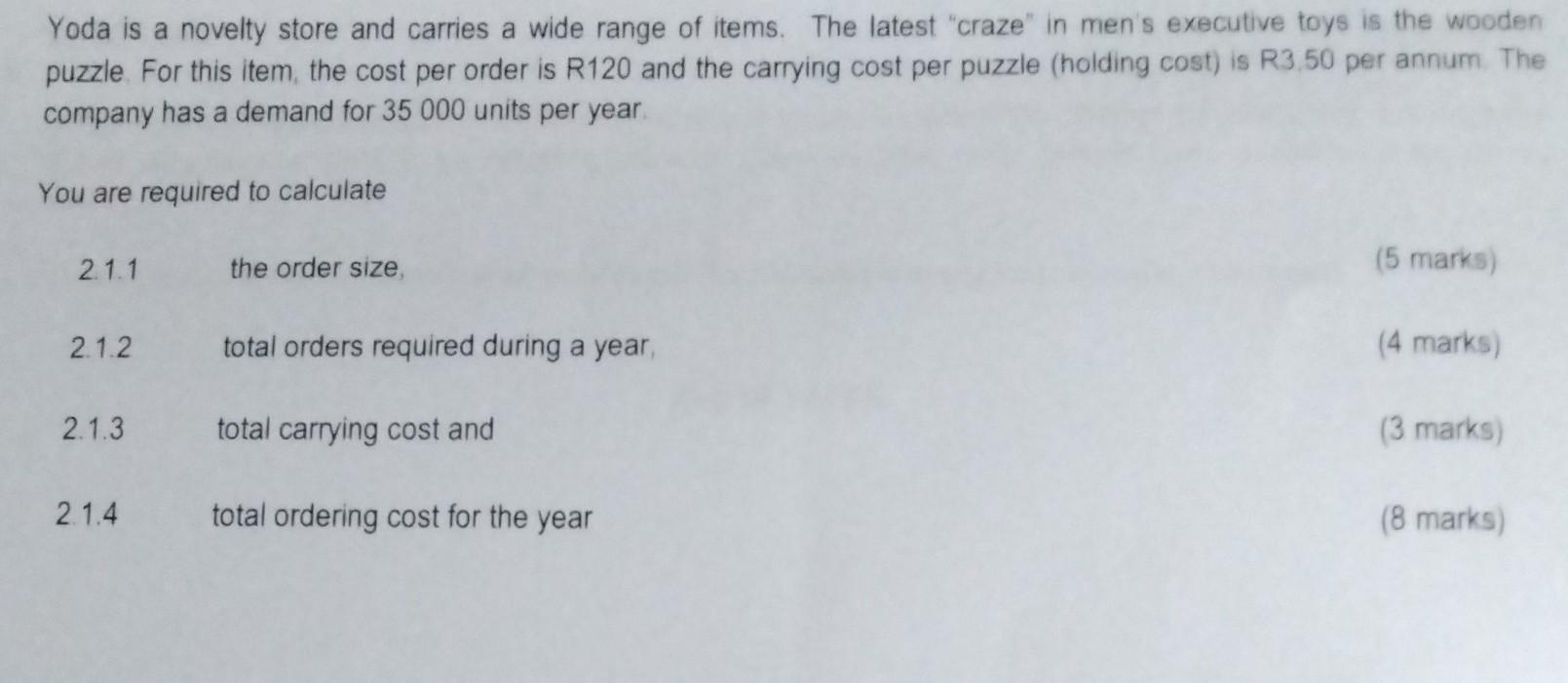 Yoda is a novelty store and carries a wide range