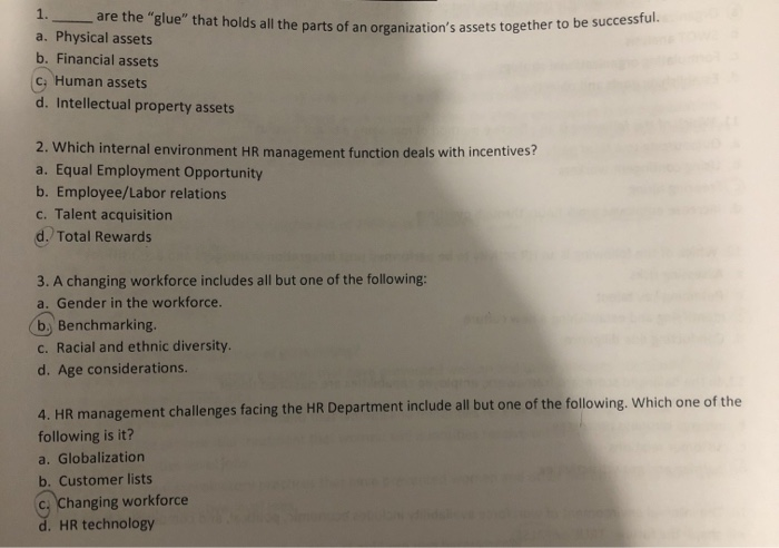 are the glue" that holds all the parts of an