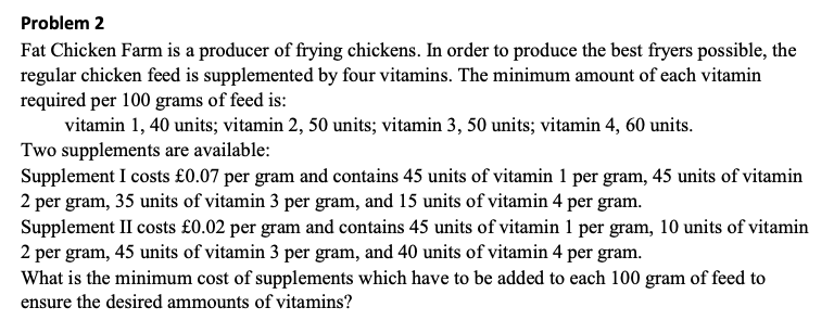 SOLVE IT USING EXCEL DATA SOLVER LINEAR