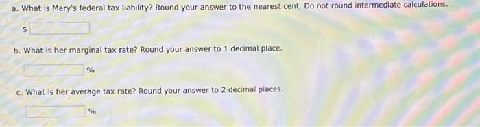 . Mary Jarvis is a single individual who is