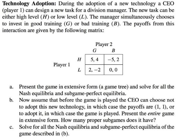 Technology Adoption: During the adoption of a new