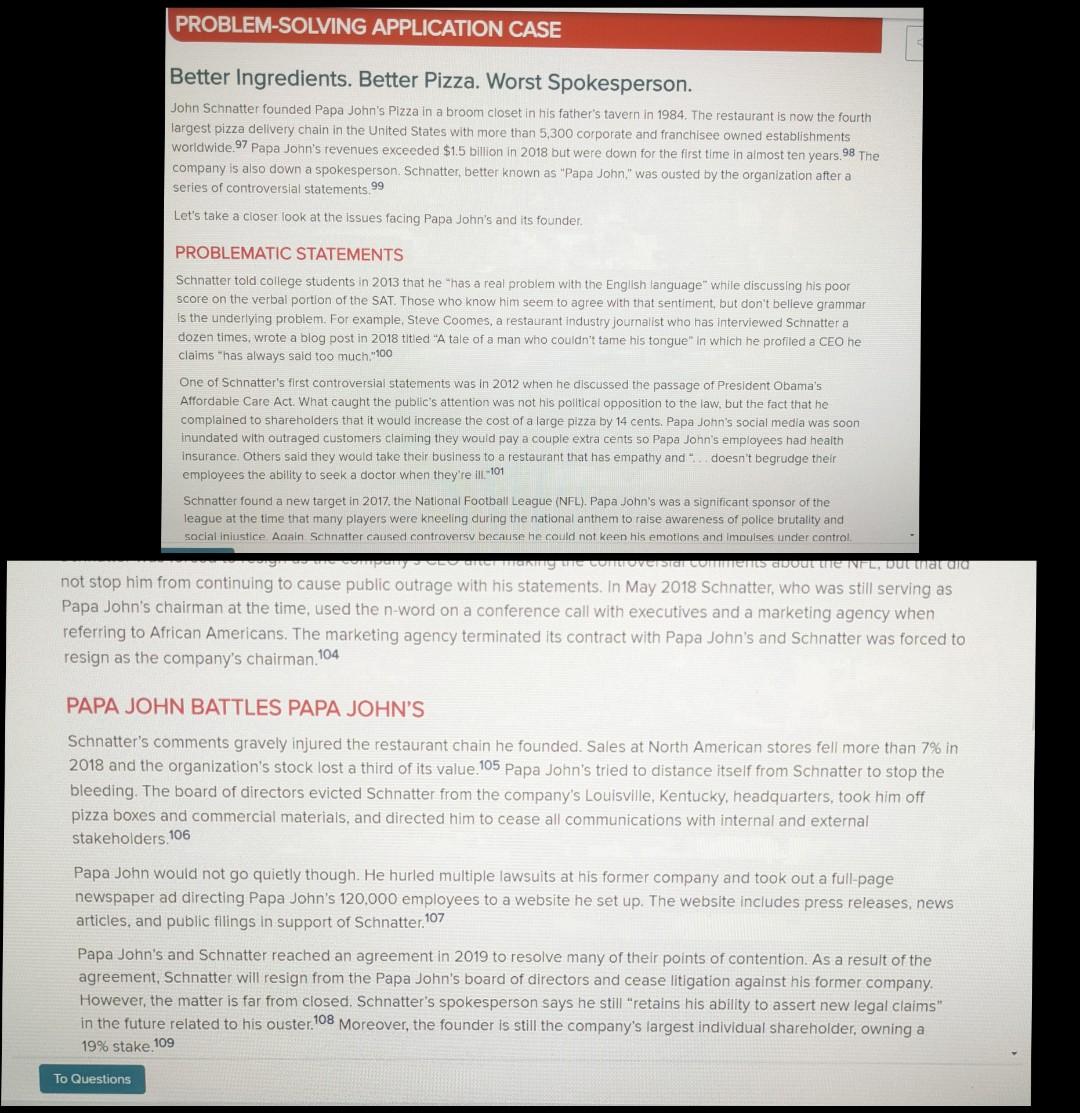 case study. It is there steps. define the