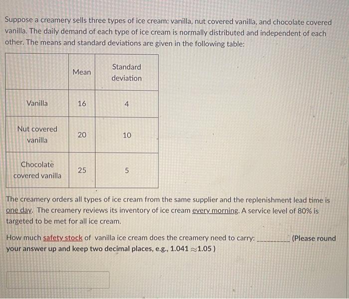 please help, this is all one question Suppose a