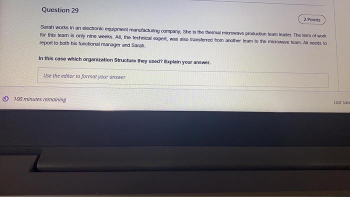 plz i have 20 mint only 2 Points Question 21