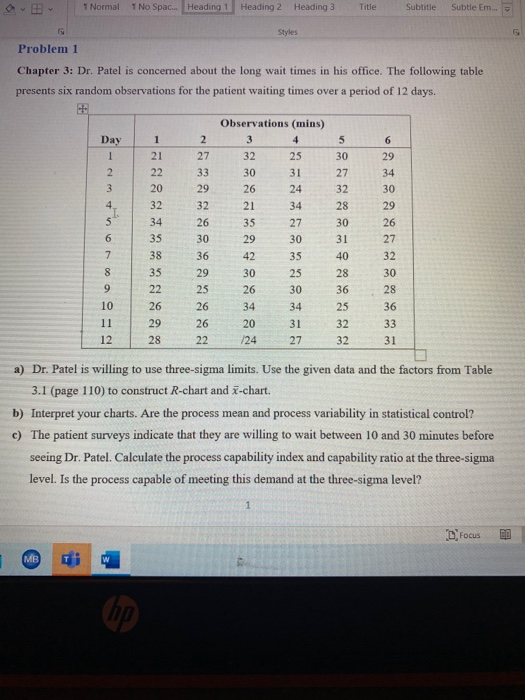 1 Normal 1 No Spac... Heading 1 Heading 2 Heading
