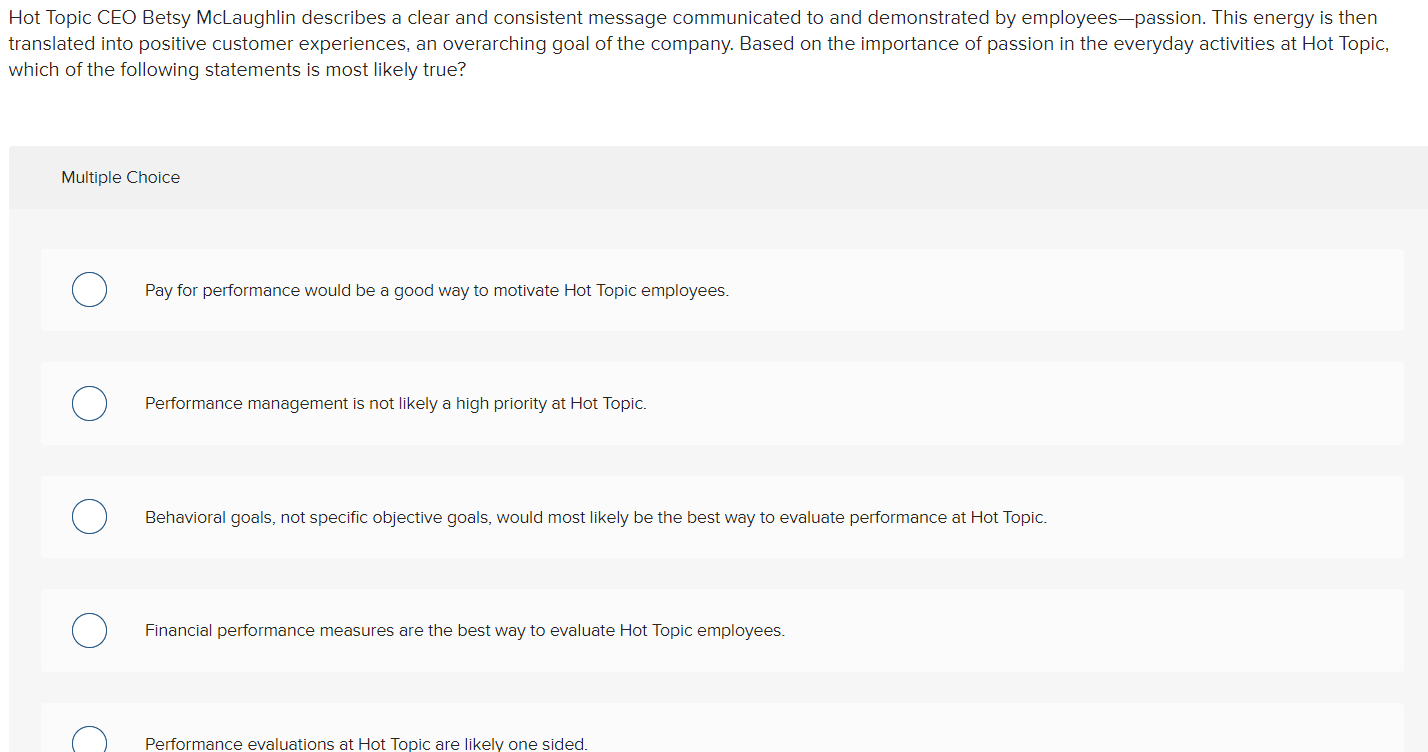 Hot Topic CEO Betsy McLaughlin describes a clear