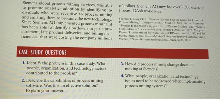 INTERACTIVE SESSION: TECHNOLOGY Siemens Makes