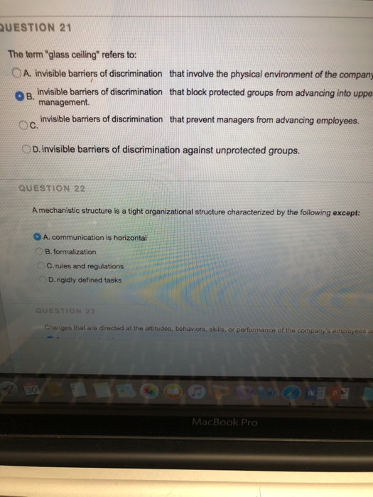 QUESTION 15 One of the innate problems built into