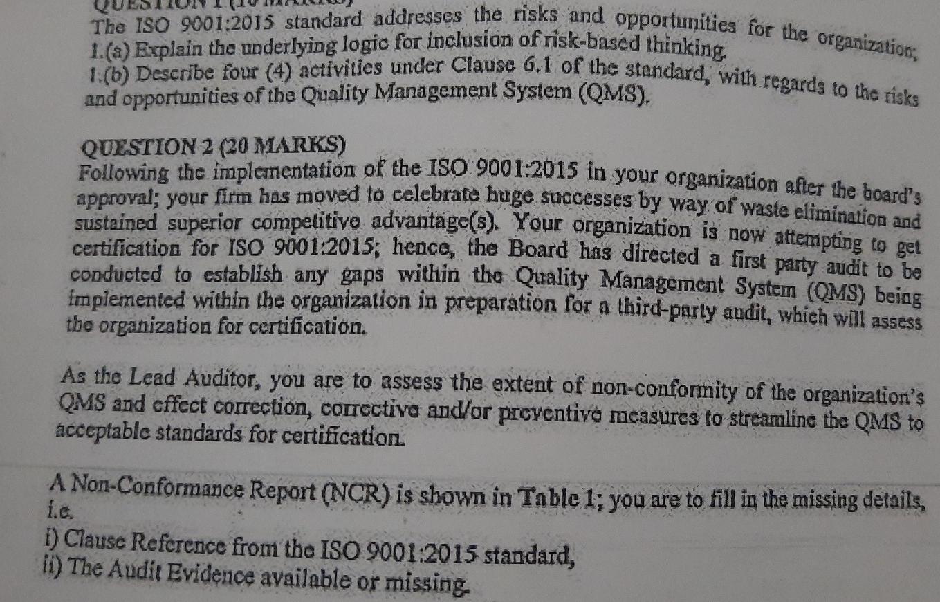 Old MathJax webview The ISO 9001:2015 standard