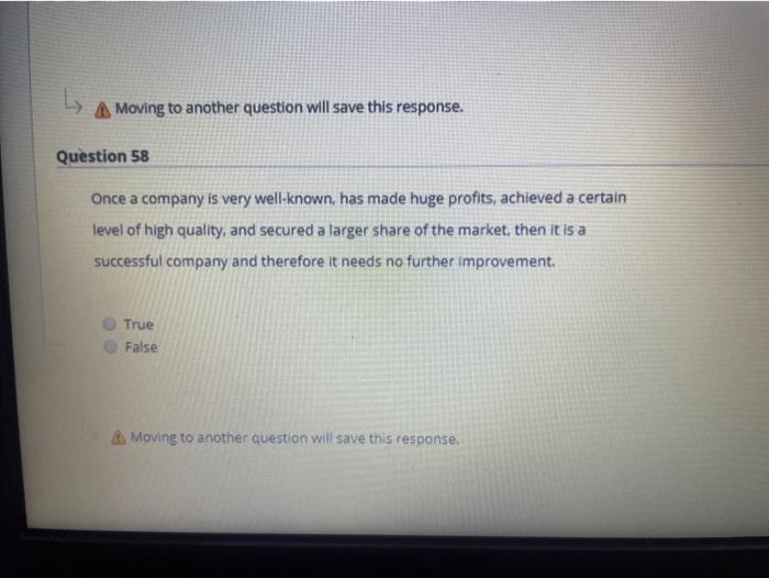 A Moving to another question will save this