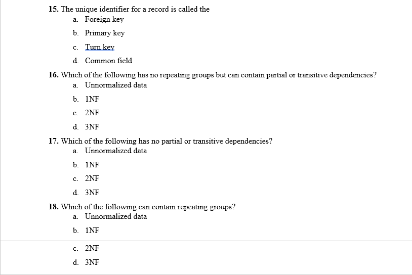 Please help me in understanding these questions.
