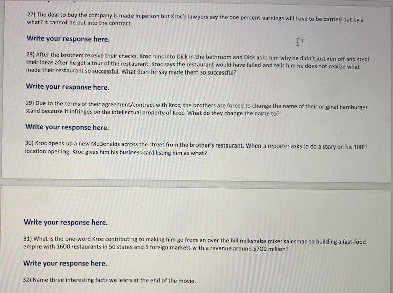 The Founder movie urgent 27) The deal to buy the