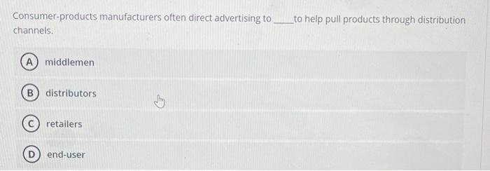 Consumer-products manufacturers often direct