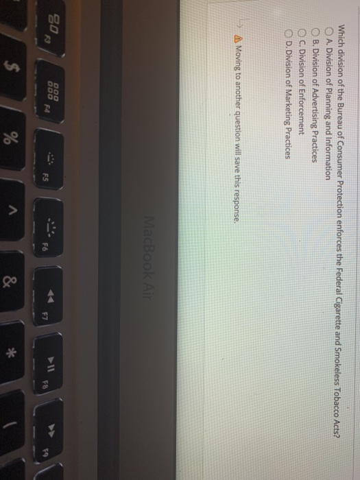 A Moving to another question will save this