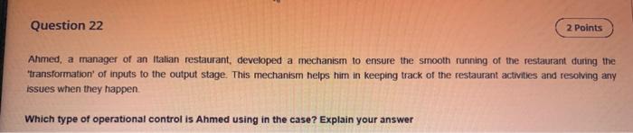 Question 21 2 Points Hasan and Youssef both work