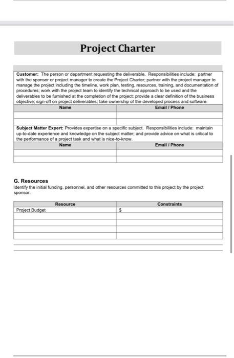 B. Project Objective: Explain the specific