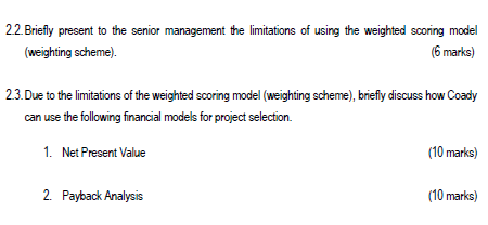 Read the following Case Study and answer the