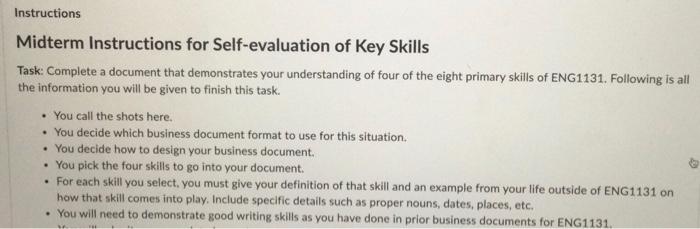ENG1131 Midterm Prep Presentation For
