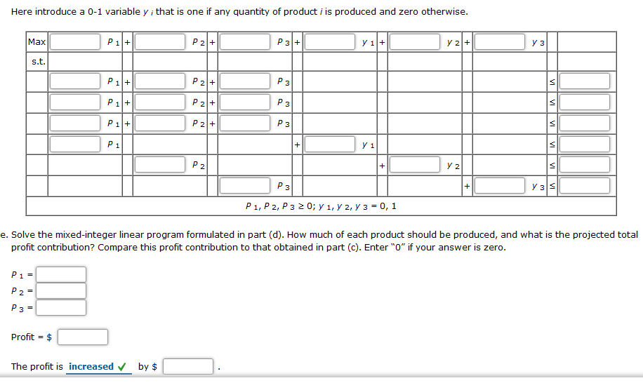 Problem 7-11 (Algorithmic) Hart Manufacturing