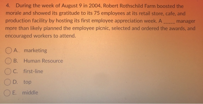 4. During the week of August 9 in 2004, Robert