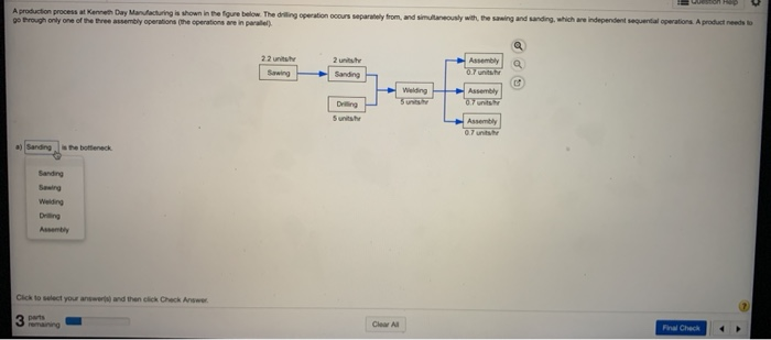 A production process at Kamen Day Manufacturing a