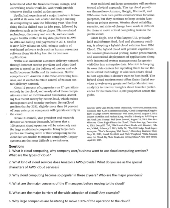 INTERACTIVE SESSION: ORGANIZATIONS Computing