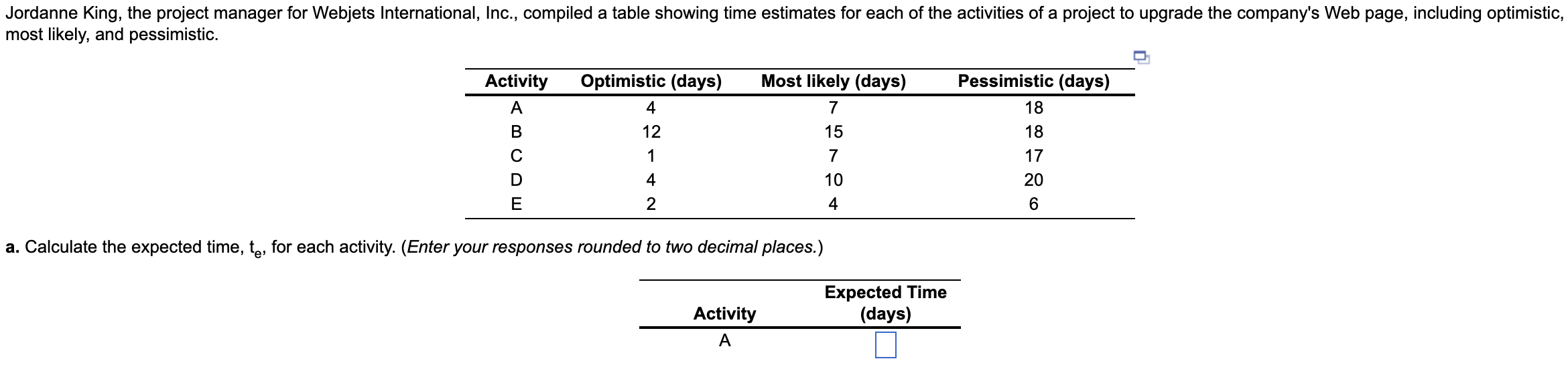 Jordanne King, the project manager for Webjets