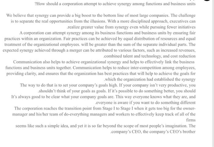 please short respone (two or three sentences ) to