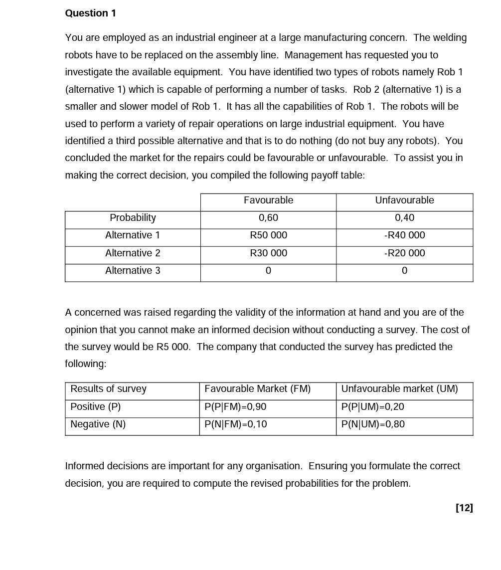 Kindly assist with question 1. Please show all