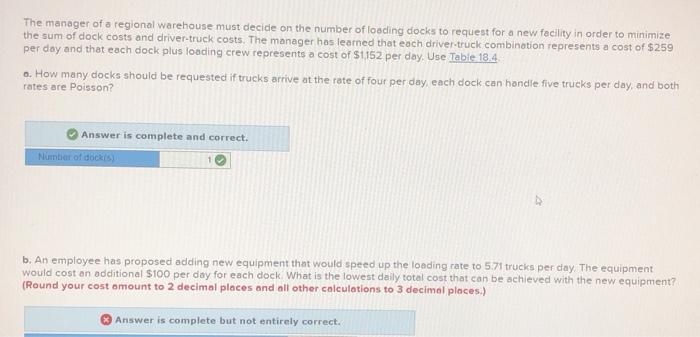 Just need help on the second one. The manager of