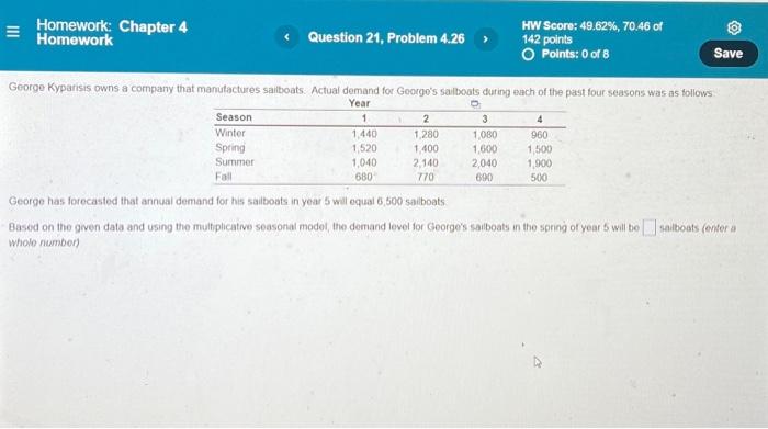 QUESTION 21. Homework: Chapter 4 Homework