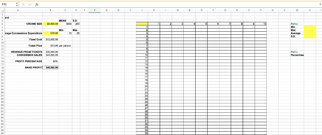 1. A garage band wants to hold a concert. The