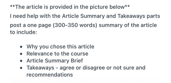 **The article is provided in the picture below**