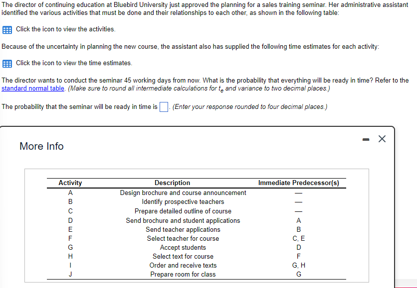 The director of continuing education at Bluebird