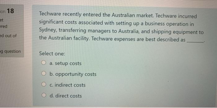 Ton 18 et ered Techware recently entered the