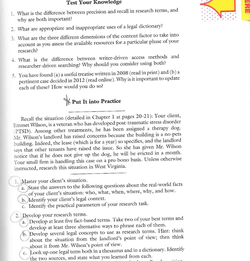 Chapter 2 Put it into Practice - pages 53-54 O