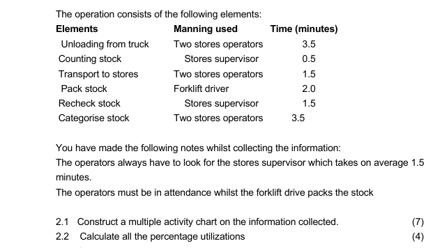 2.2 fast plz The operation consists of the