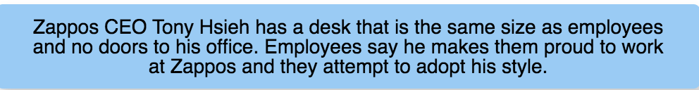 Transformational CEOs This activity is important