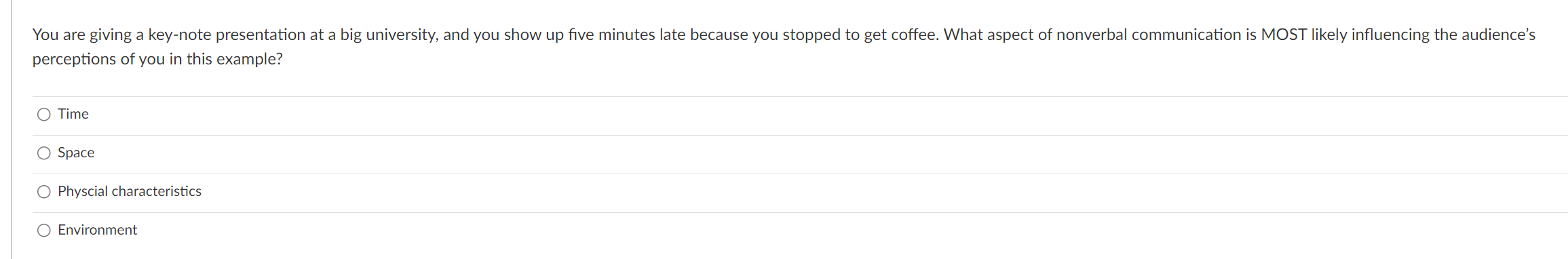 Jon is giving a presentation about how much he