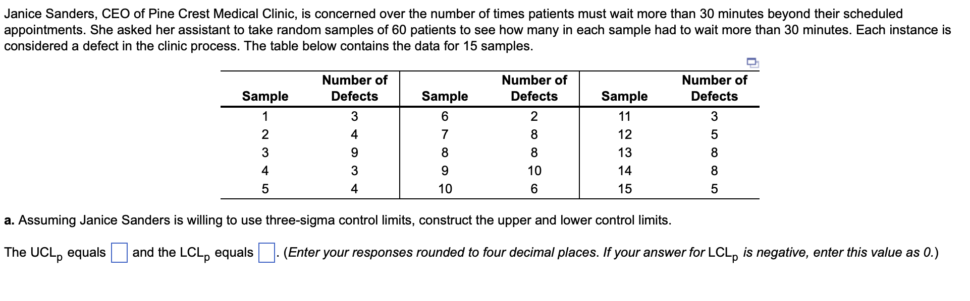 Janice Sanders, CEO of Pine Crest Medical Clinic,