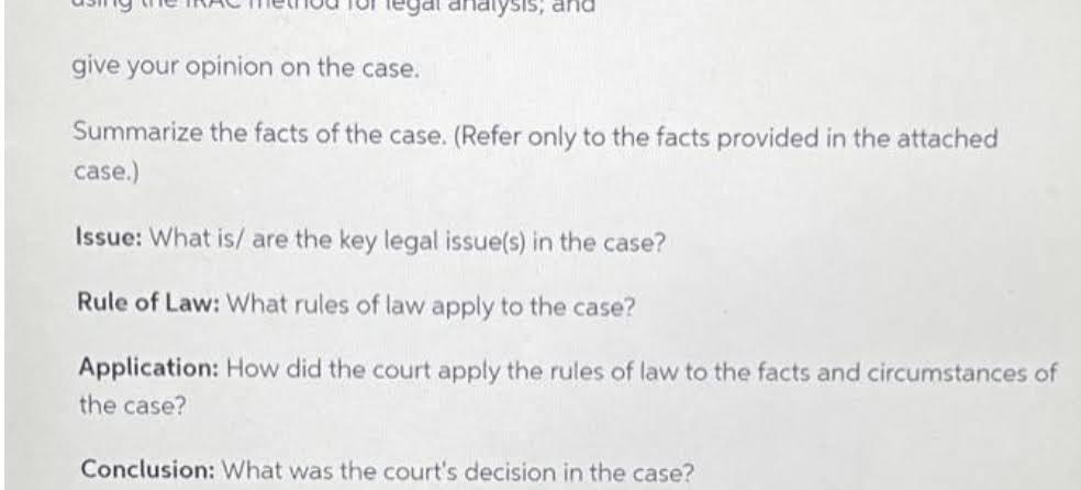 Hello, I need help irac this case? Mendez v.