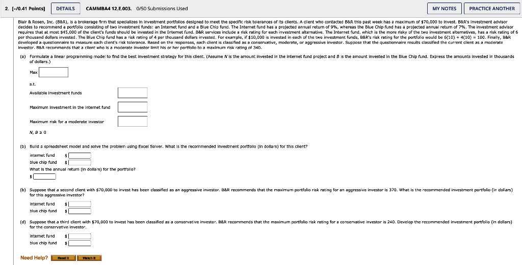 2. (-10.41 Points] DETAILS CAMMBA4 12.E.003.0/50