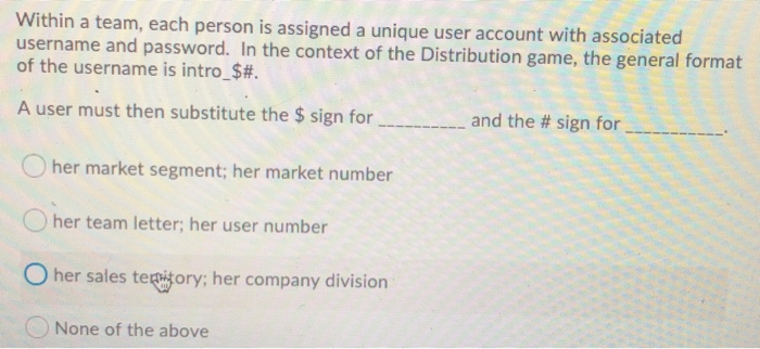 just need the answers Within a team, each person