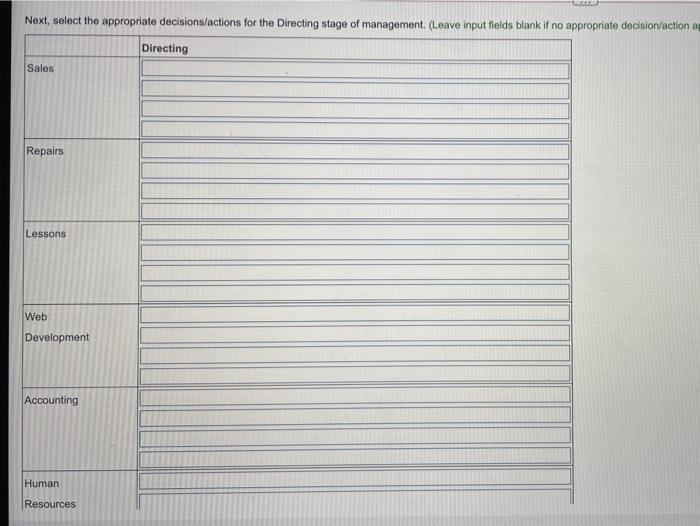 help please Requirements 1. For each of the six