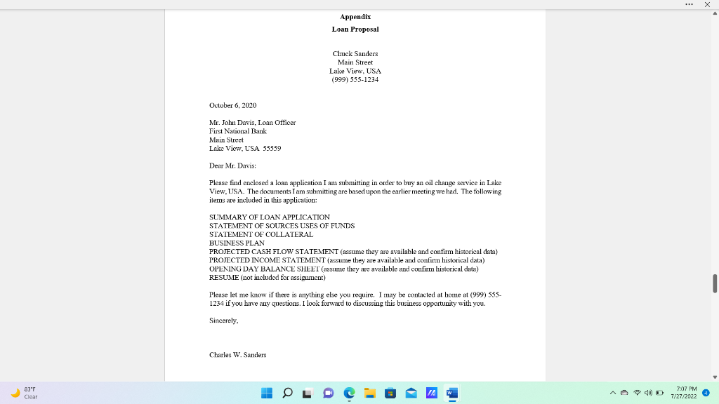 Evaluate the following business plan, identify as