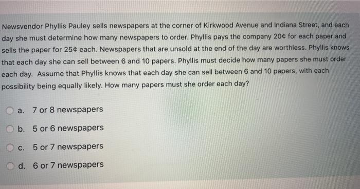 Newsvendor Phyllis Pauley sells newspapers at the