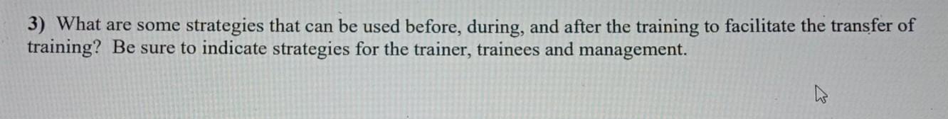 3) What are some strategies that can be used